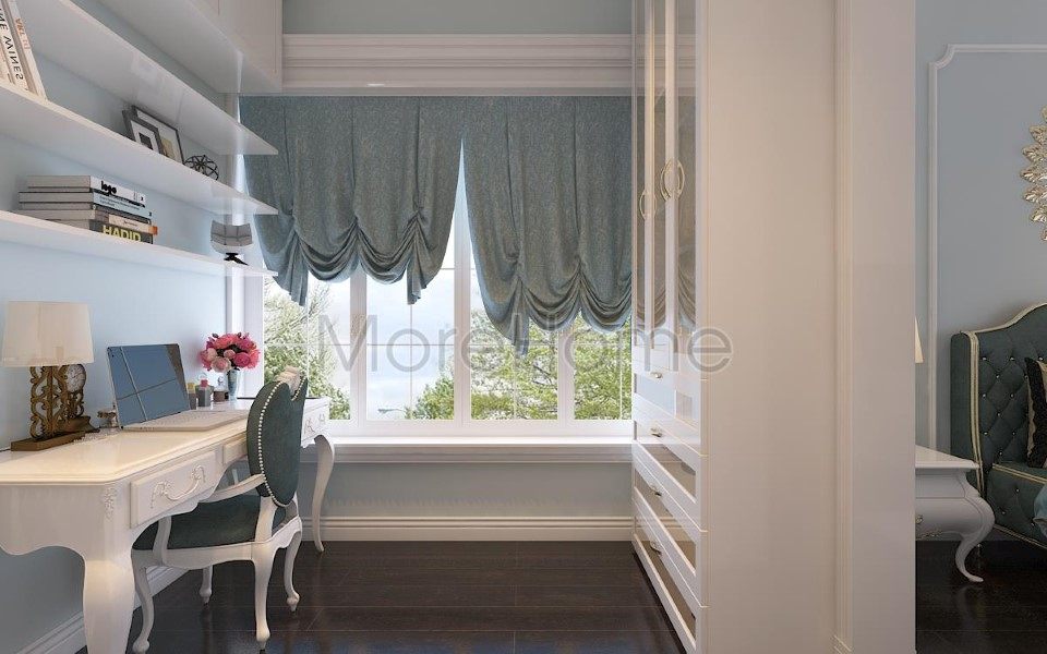 Thiết kế khu vực làm việc biệt thự EuroLand